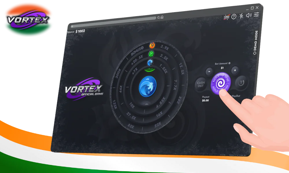Step-by-step guide on how to start playing Vortex